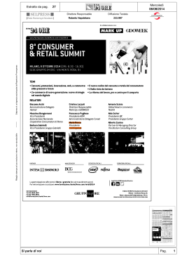 8 Consumer & Retail Summit
