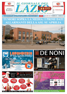 Aprilia - Il Giornale del Lazio