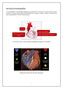 La coronarografia angioplastica