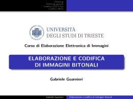 Slide - Università degli Studi di Trieste