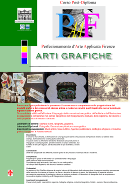 ARTI GRAFICHE - Liceo Artistico Statale Porta Romana e Sesto