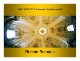 "702132/702835 European Architecture B"