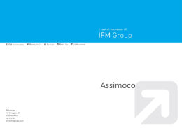 Assimoco - IFM Group