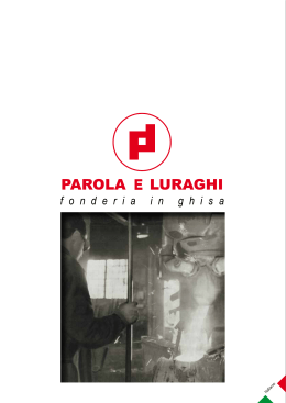 Catalogo - Parola & Luraghi S.p.a.