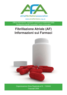 Available Drugs AFA Booklet.indd - Atrial Fibrillation Association
