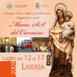 Comitato Festa Madonna del Carmine Festeggiamenti