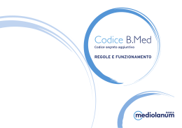 Codice B.Med: regole e funzionamento