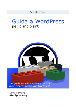 Guida a WordPress per principianti