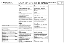 LCK 310/343 0.05 - Prosess