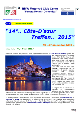 14° Cote D`Azur-Treffen 2015 - 2016