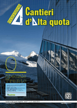 Speciale Trento - Cantieri d`alta quota