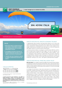 Bnl azioni italia - BNP Paribas Investment Partners
