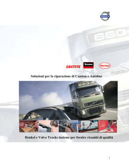 Soluzioni per la riparazione di Camion e Autobus Henkel e Volvo