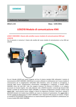 LOGO!8 Modulo di comunicazione KNX