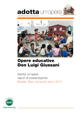 le Opere educative don Luigi Giussani di Belo Horizonte