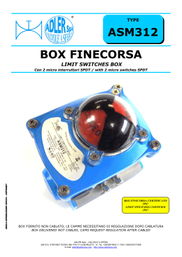 ASM312 BOX FINECORSA