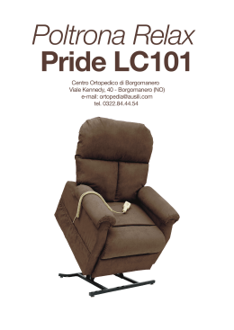 Pride LC101 - Centro Ortopedico di Borgomanero