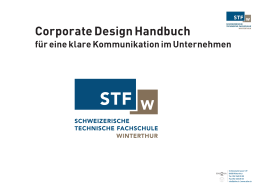 Corporate Design Handbuch