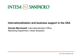 Internationalization and business support in the USA