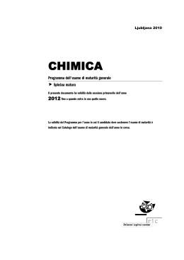 CHIMICA - Dijaski.net