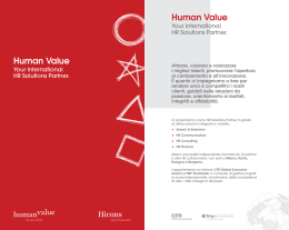 Brochure - Human Value