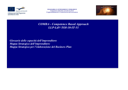 COMBA - Competence Based Approach LLP-LdV-TOI-10-IT-51