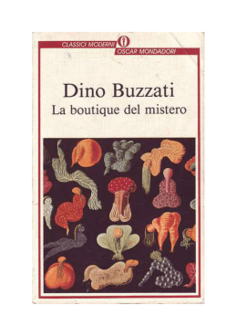 Dino Buzzati - La boutique del mistero _1