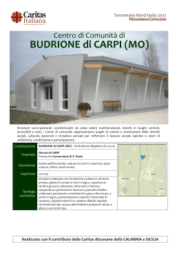 03 BUDRIONE - Caritas Italiana
