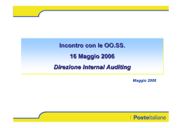 Direzione Internal Auditing