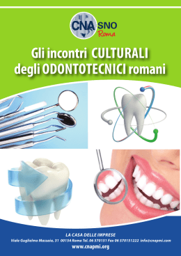 Gli incontri culturali degli odontotecnici romani