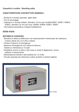 Casseforti a mobile - Standing safes