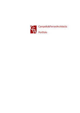 Campello&FerrariArchitects Portfolio