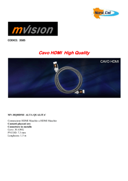 Cavo HDMI High Quality
