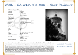 WAIL - CA-010, ITA-030 – Capo Palinuro