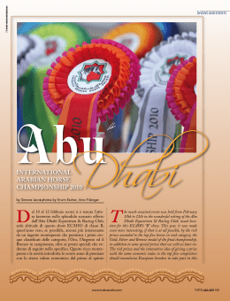 INTERNATIONAL ARABIAN HORSE CHAMPIONSHIP 2010