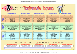 menu-tradizionale-toscano- 25 – 29 gennaio 2016