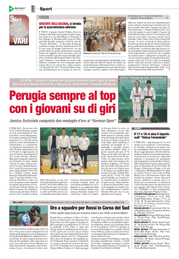 Ju Jitsu - Perugia sempre al top con i giovani su di giri