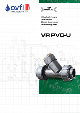 Check Valves Angle_PVC-U VR