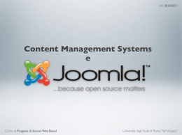 Content Management Systems e
