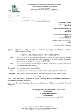 2013.10.10 Decreto Rettifica composizione cattedre IRC A.S.