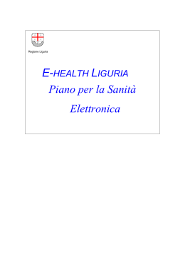 Piano per la Sanità Elettronica