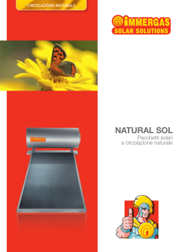 Catalogo gamma NATURAL SOL