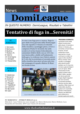 DomiLeague News n°1 - The Football Station