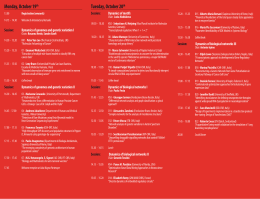 here the FINAL Programme
