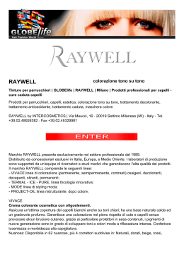 RAYWELL | Milano | Prodotti professionali per capelli