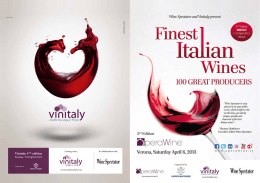 Coming soon... In collaboration with www.vinitalyclub.com