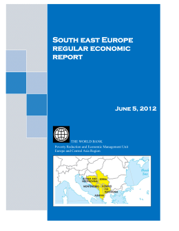 South east Europe regular economic report
