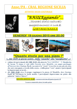 Anse/PA - CRAL REGIONE SICILIA