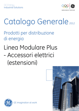 Catalogo - GE Industrial Solutions