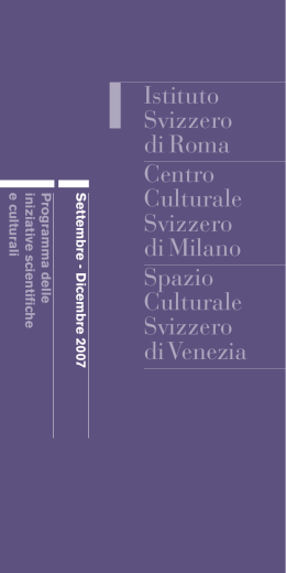 Scarica pdf - Istituto Svizzero di Roma